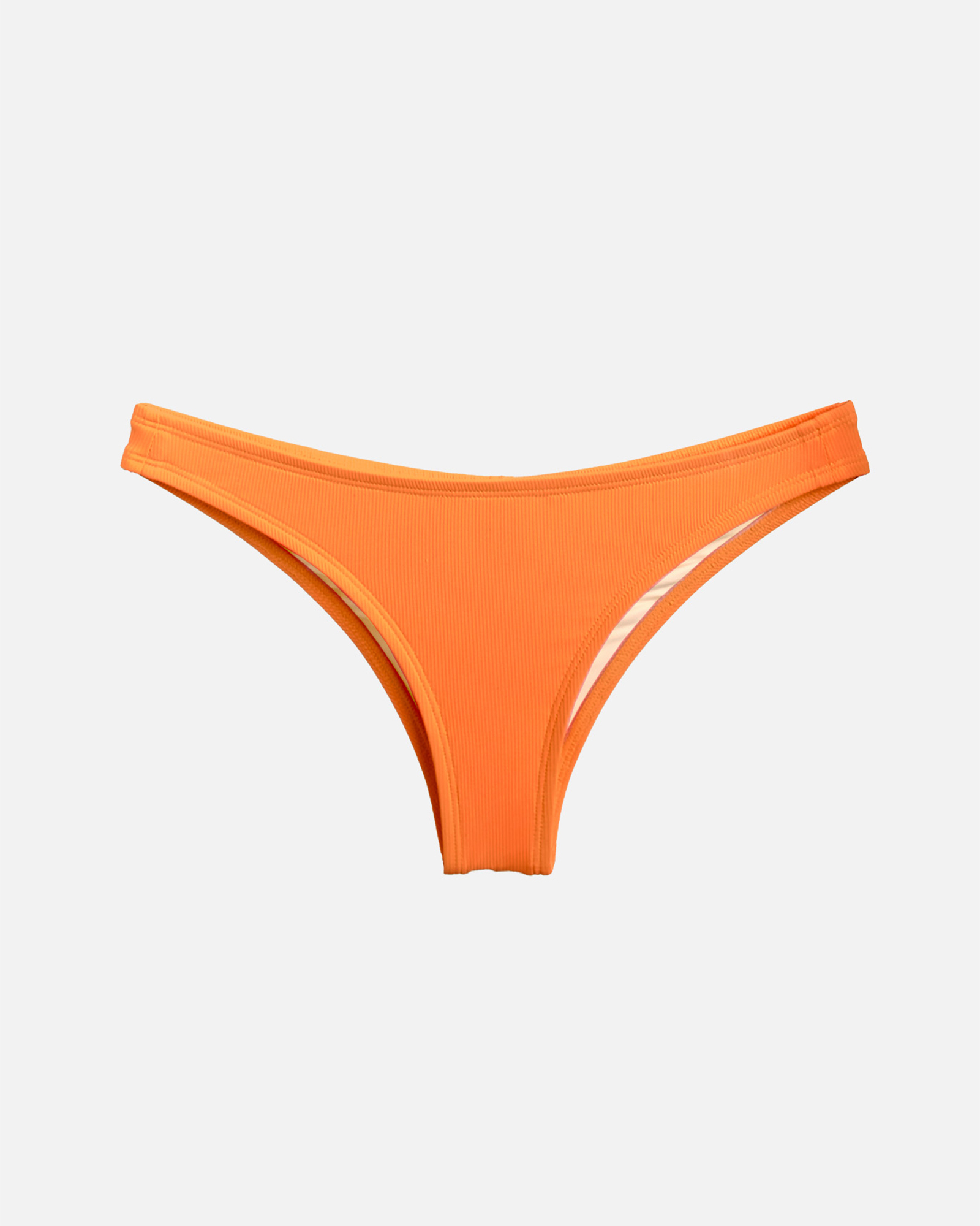 【羅紋桔子橘】​Chloe 蜜挖臀泳褲