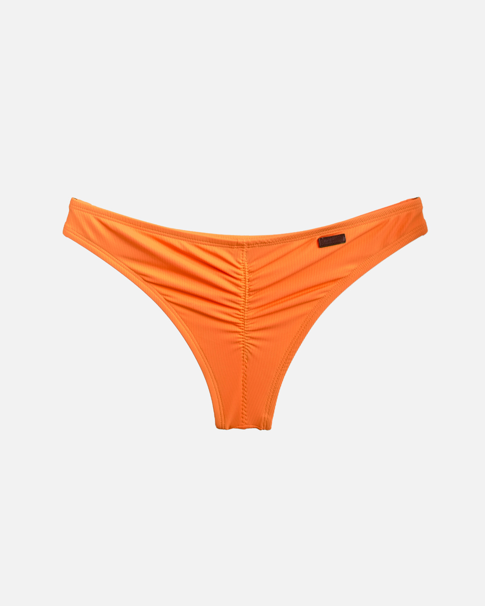 【羅紋桔子橘】​Chloe 蜜挖臀泳褲