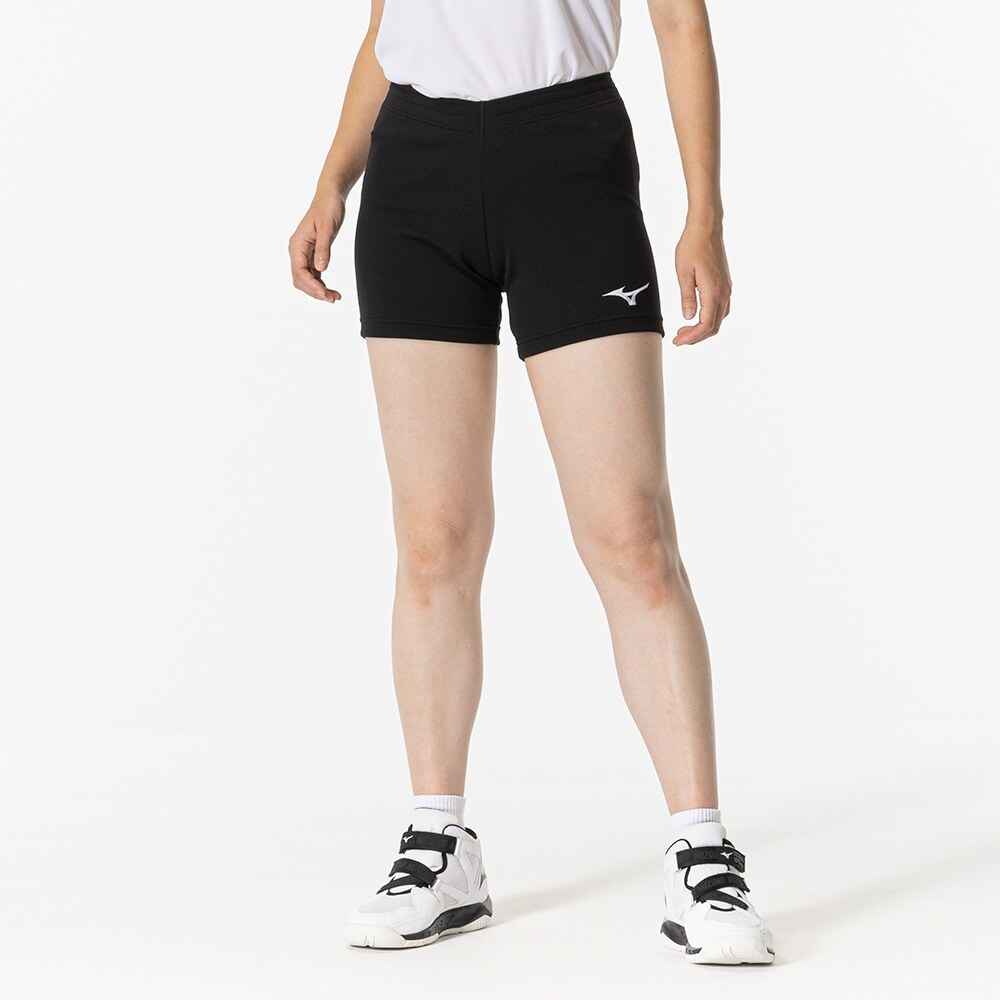 MIZUNO L'SHORTS 25FW 女裝排球褲 (黑白色)