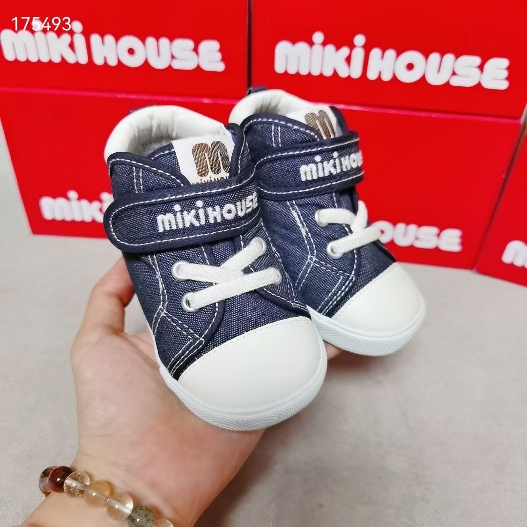 𝐌𝐢𝐤𝐢 𝐇𝐨𝐮𝐬𝐞 經典牛仔魔術貼帆布鞋
