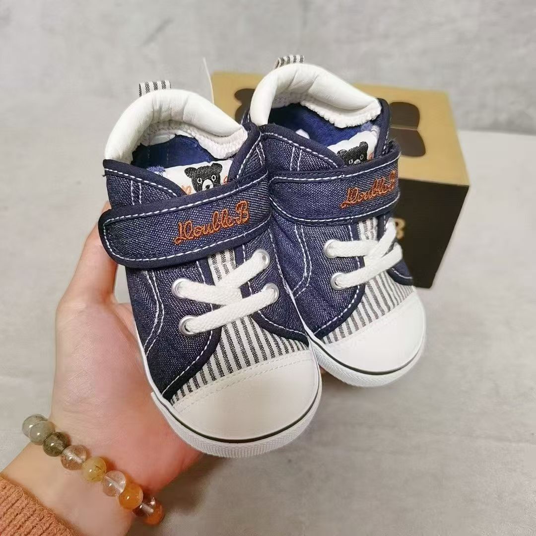 𝐌𝐢𝐤𝐢 𝐇𝐨𝐮𝐬𝐞 經典牛仔魔術貼帆布鞋