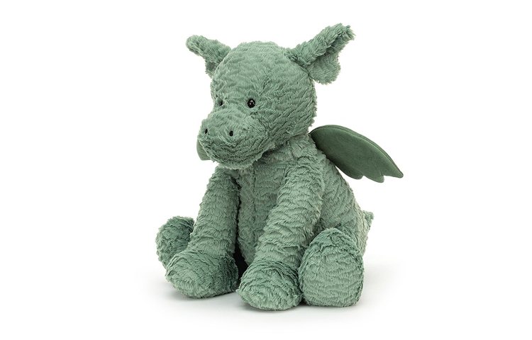 【代購】JELLYCAT Fuddlewuddle Dragon Stuffed Animal FW6DG