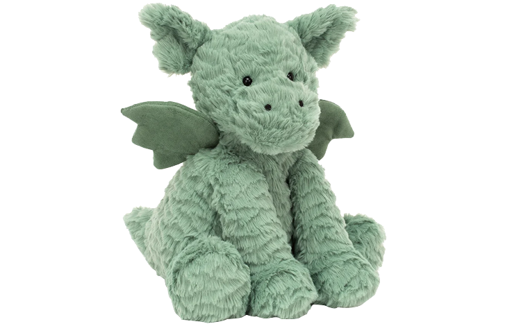 【代購】JELLYCAT Fuddlewuddle Dragon Stuffed Animal FW6DG