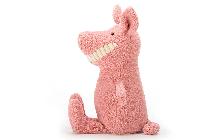 【代購】JELLYCAT Toothy Pig Stuffed Animal TO3PG