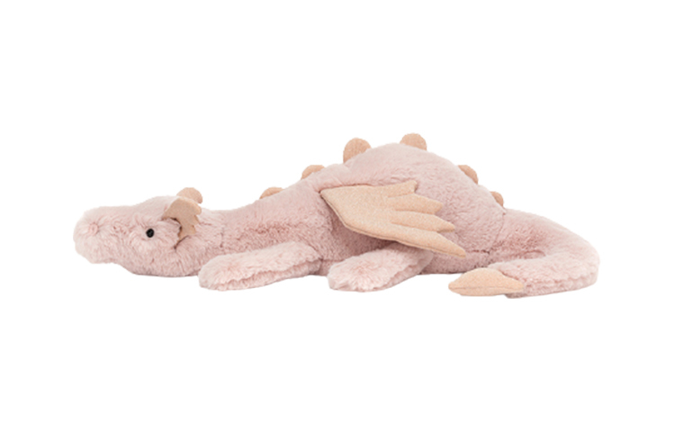 【代購】JELLYCAT Rose Dragon Stuffed Animal ROSE2DD