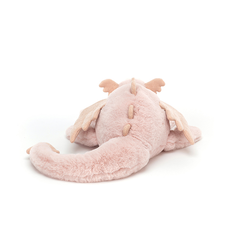 【代購】JELLYCAT Rose Dragon Stuffed Animal ROSE2DD