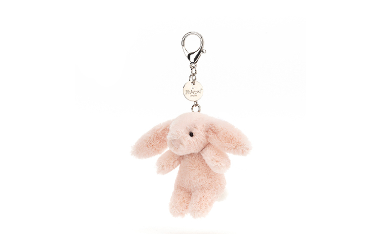 【代購】JELLYCAT Bashful Bunny Blush Bag Charm BB4BLUSHBC
