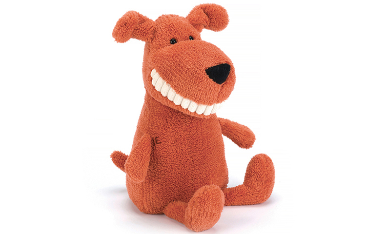 【代購】JELLYCAT Toothy Mutt Stuffed Animal TO3MT