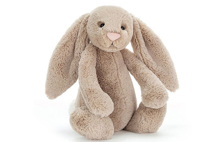 【代購】JELLYCAT Bashful Beige Bunny Stuffed Animal BAH2BN