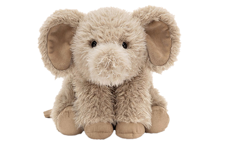 【代購】JELLYCAT Curvie Elephant Stuffed Animal CURV3E