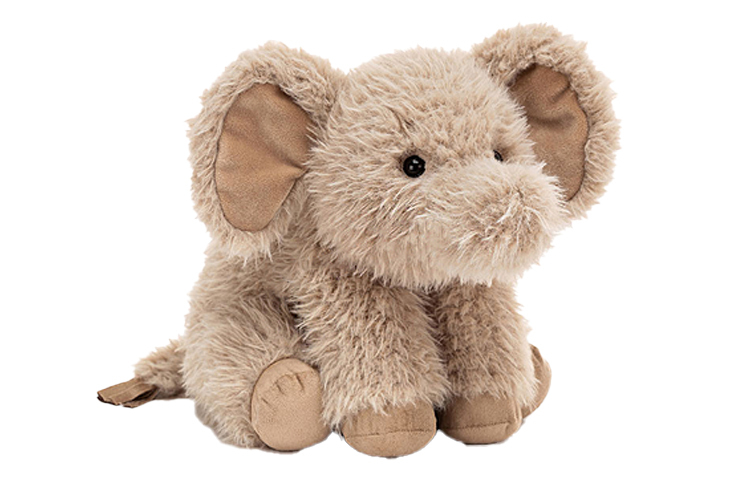 【代購】JELLYCAT Curvie Elephant Stuffed Animal CURV3E