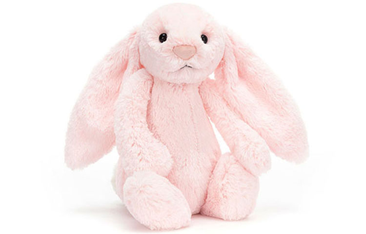 【代購】JELLYCAT Bashful Bunny Pink Stuffed Animal BAL2BLP