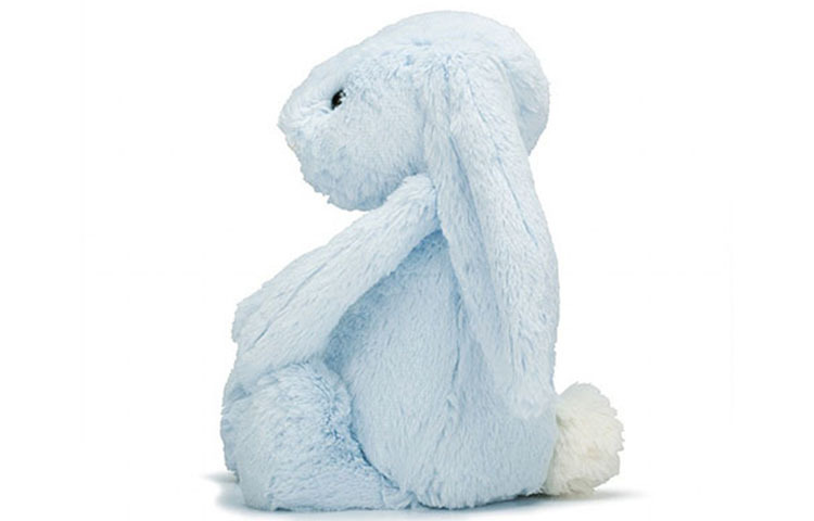 【代購】JELLYCAT Bashful Blue Bunny Stuffed Animal BAL2BB