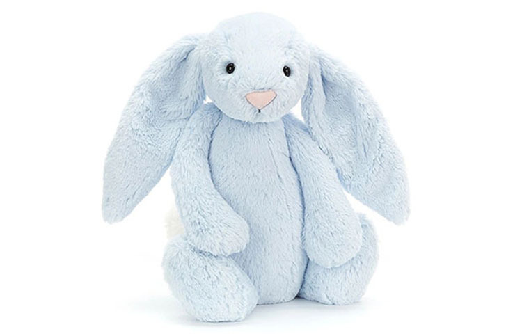 【代購】JELLYCAT Bashful Blue Bunny Stuffed Animal BAL2BB