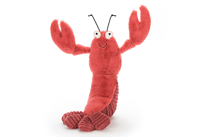 【代購】JELLYCAT Larry Lobster Stuffed Animal LOB2L