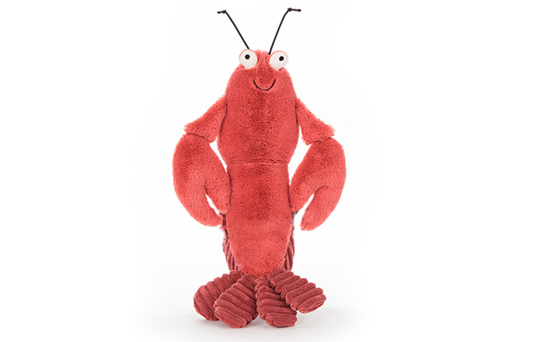 【代購】JELLYCAT Larry Lobster Stuffed Animal LOB2L