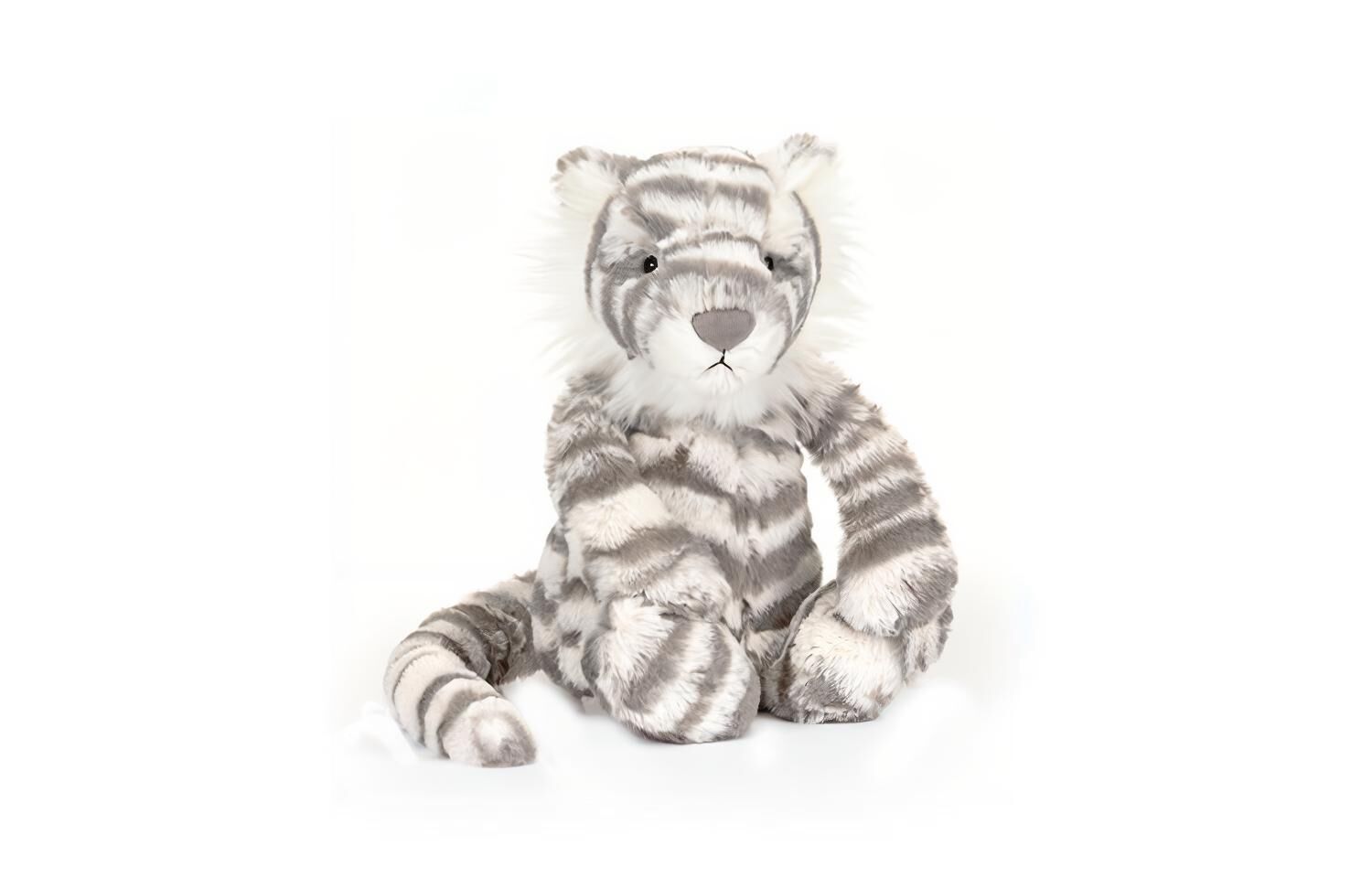 【代購】JELLYCAT Bashful Snow Tiger Stuffed Animal BAS3SNT