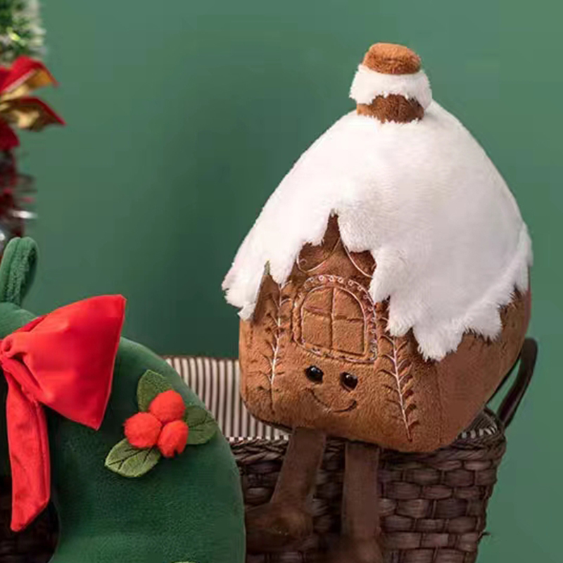 【代購】JELLYCAT Amuseables Gingerbread House Plush Toy A2GH