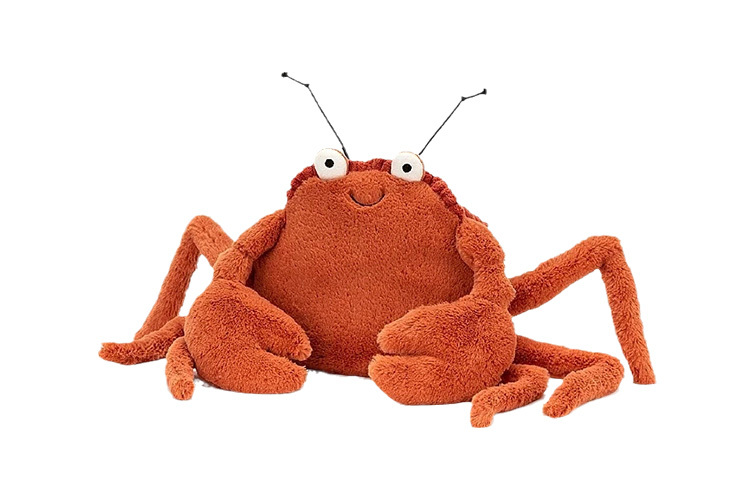 【代購】JELLYCAT Crispin Crab Stuffed Animal CC2C