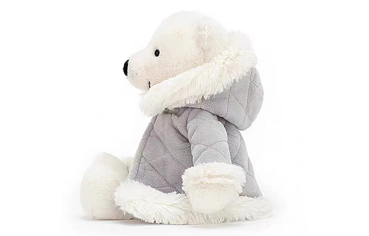 【代購】JELLYCAT Christmas Series Animal Jingle Album White Dolls Plush Doll 26cm Height PARK3P