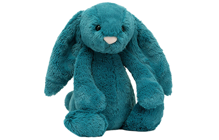 【代購】JELLYCAT Bashful Mineral Blue Bunny Stuffed Animal BAS3MBB