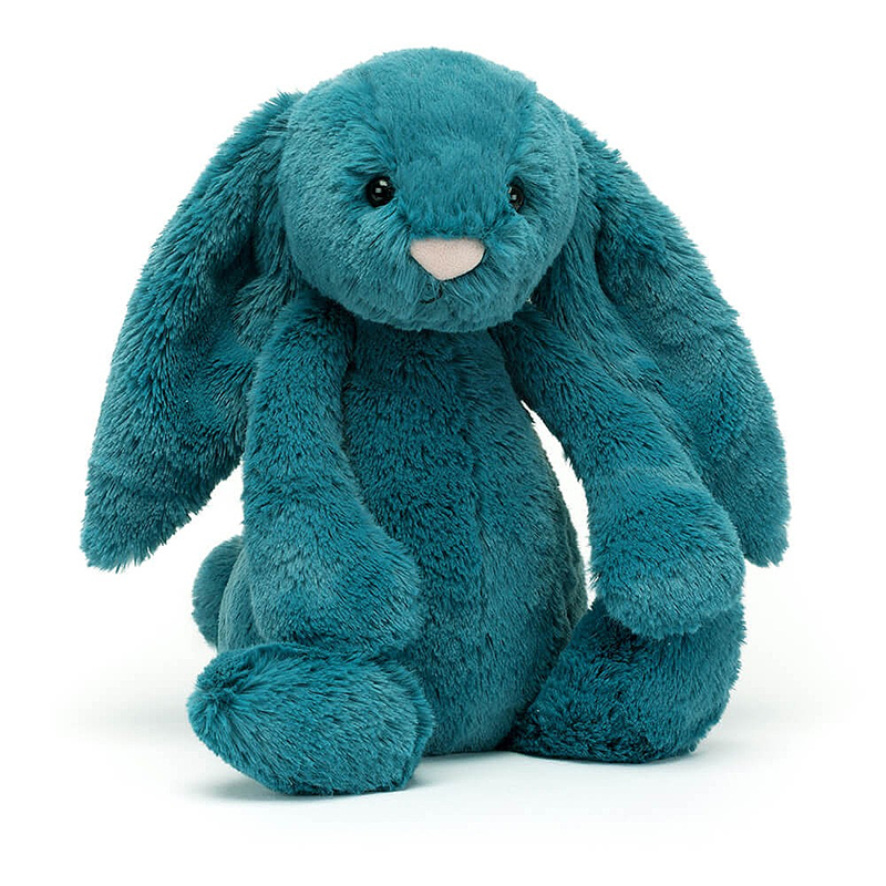 【代購】JELLYCAT Bashful Mineral Blue Bunny Stuffed Animal BAS3MBB