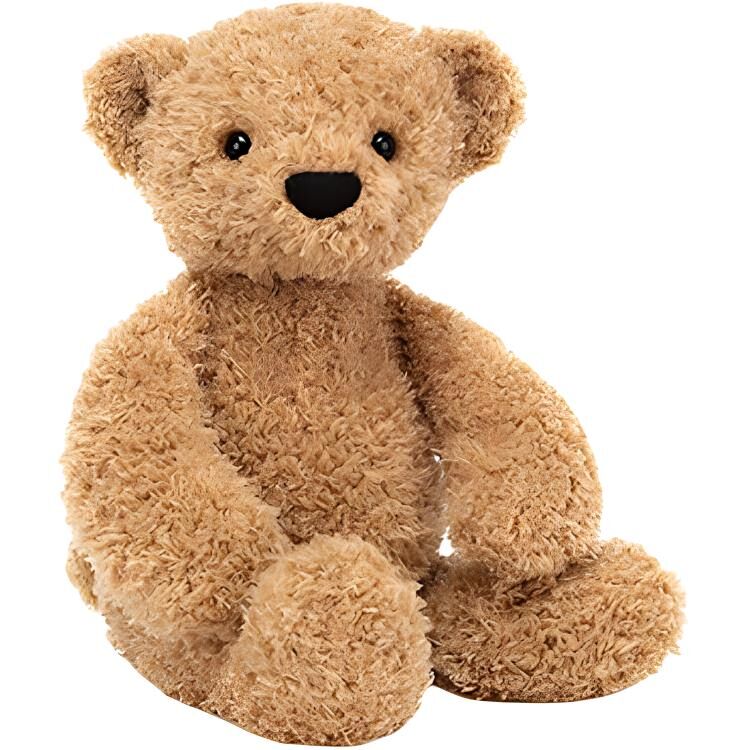 【代購】JELLYCAT Panda Series Animal BUNDLE Of BEARS Theodore Bear Light Umber Dolls Plush Doll 27cm Height THE6B