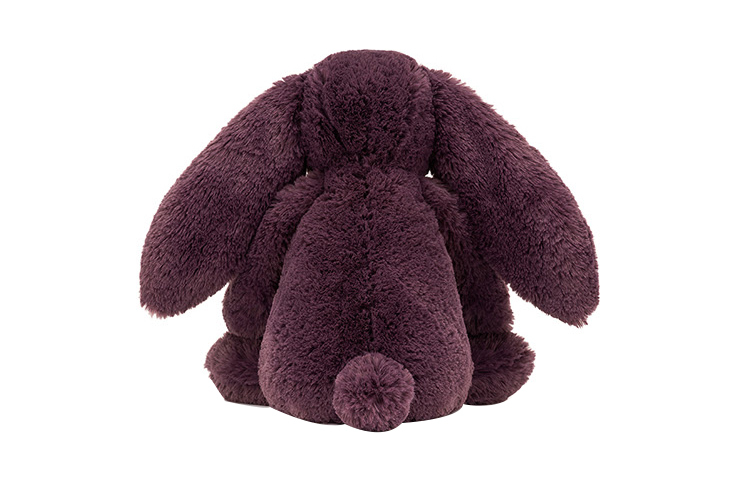 【代購】JELLYCAT Bashful Plum Bunny Stuffed Animal BAS3PLUM