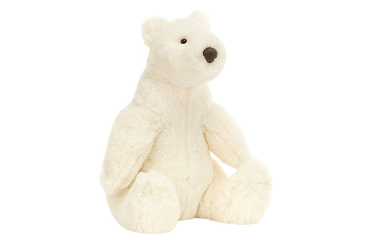 【代購】JELLYCAT Hugga Polar Bear Stuffed Animal HGG2PB