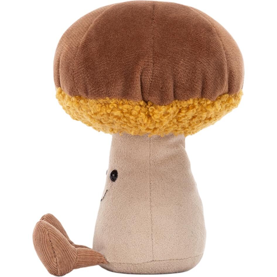 【代購】JELLYCAT Fun Food Collection Umbrella Mushroom, Mushroom Sprout, Large Size Dolls Plush Doll 15CM/25CM Height A2TS