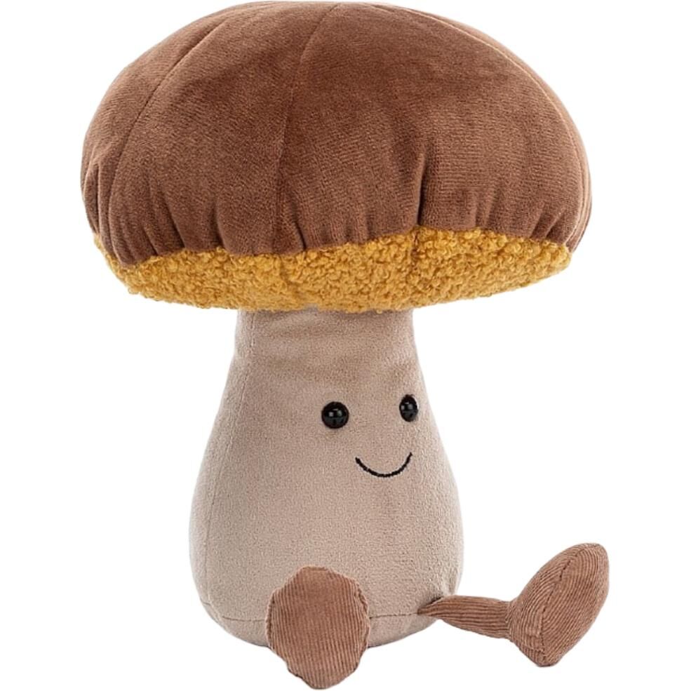【代購】JELLYCAT Fun Food Collection Umbrella Mushroom, Mushroom Sprout, Large Size Dolls Plush Doll 15CM/25CM Height A2TS