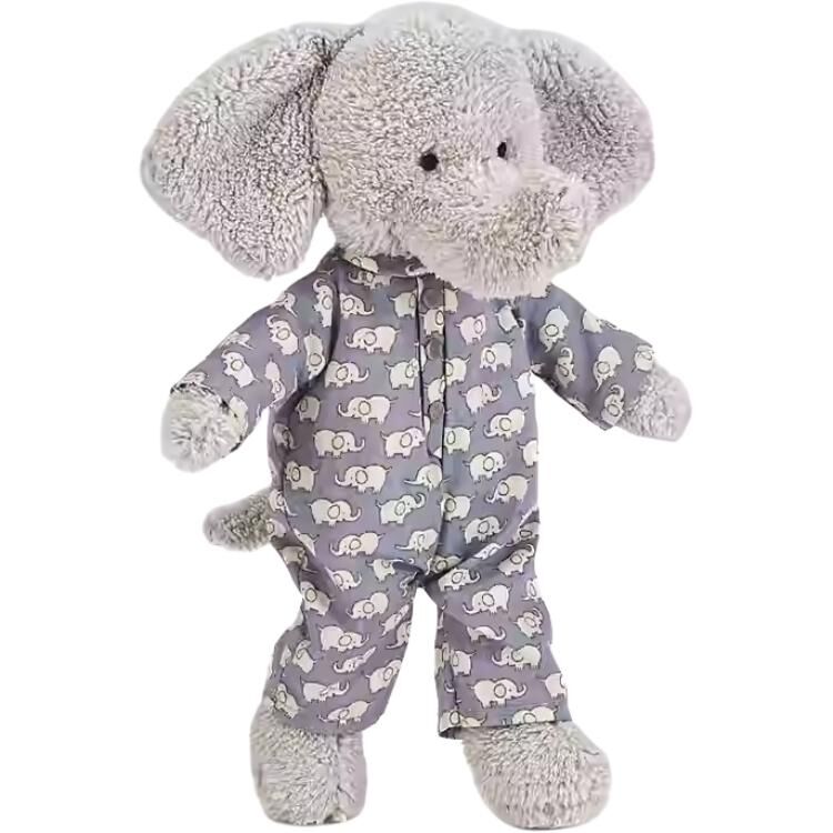 【代購】JELLYCAT Jungle Animal Jungle Animal Sleeping Elephant Dolls Plush Doll 23cm Height Jellycat-2411-0014