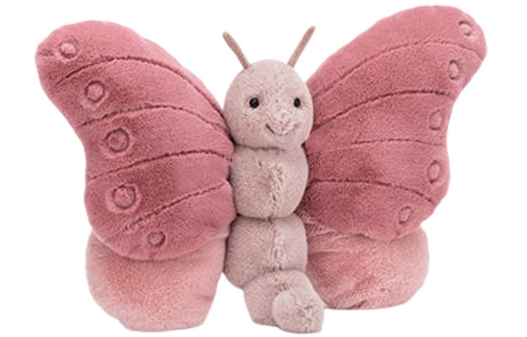 【代購】JELLYCAT Beatrice Butterfly Stuffed Animal BEAT2B