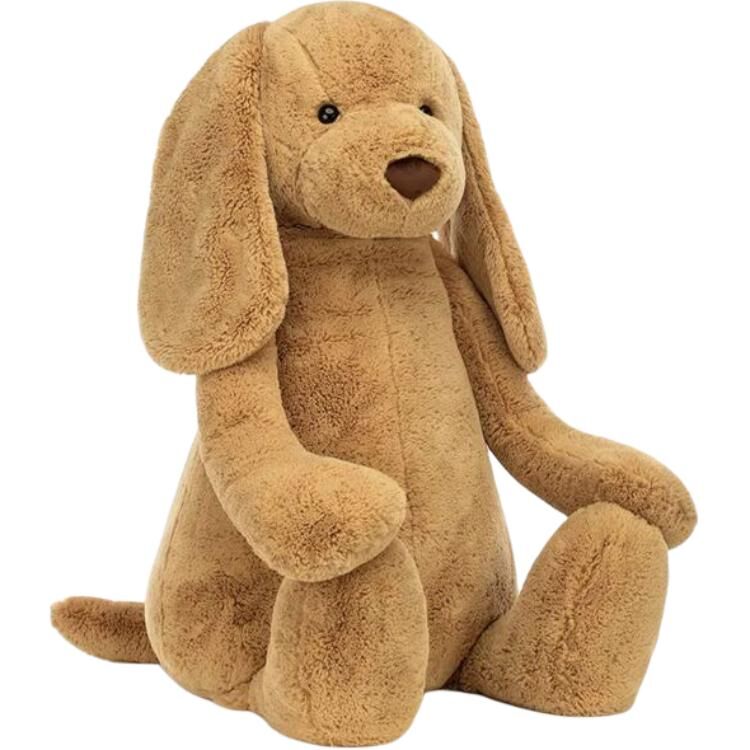 【代購】JELLYCAT Dog Collection Blush Toffee Puppy, Giant Dolls Plush Doll 108cm Height BASG1TPUS