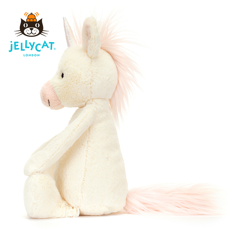 【代購】JELLYCAT Bashful Unicorn Plush Toy BAS3UC