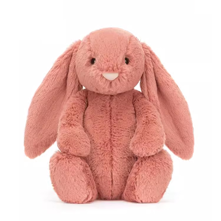 【代購】JELLYCAT Bashful Sorrel Bunny Stuffed Animal BAS3SOR