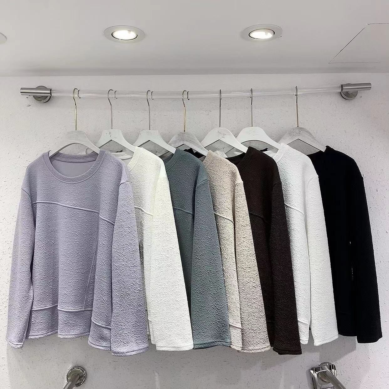 斜骨泡泡壓紋彈力棉TOP (C53-C59)