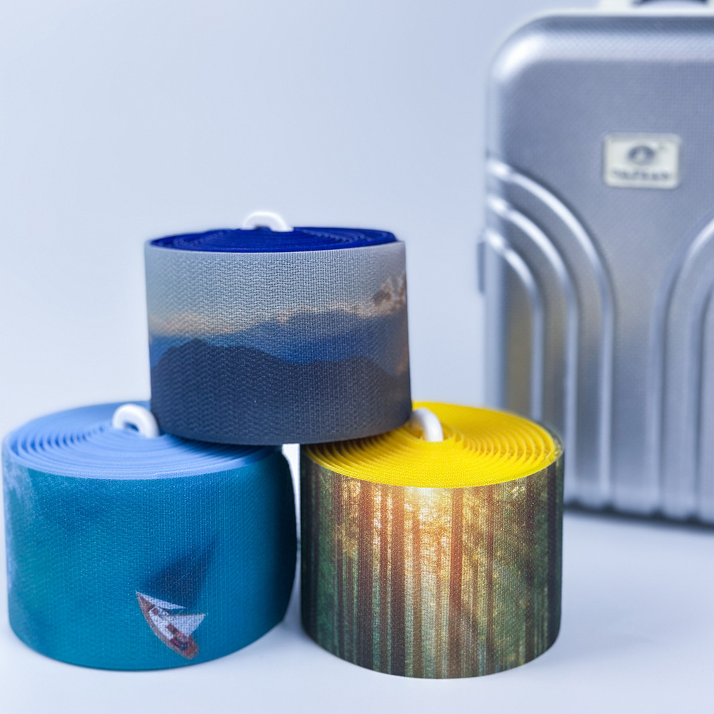 自然旅語 – 可收納式行李帶三入組