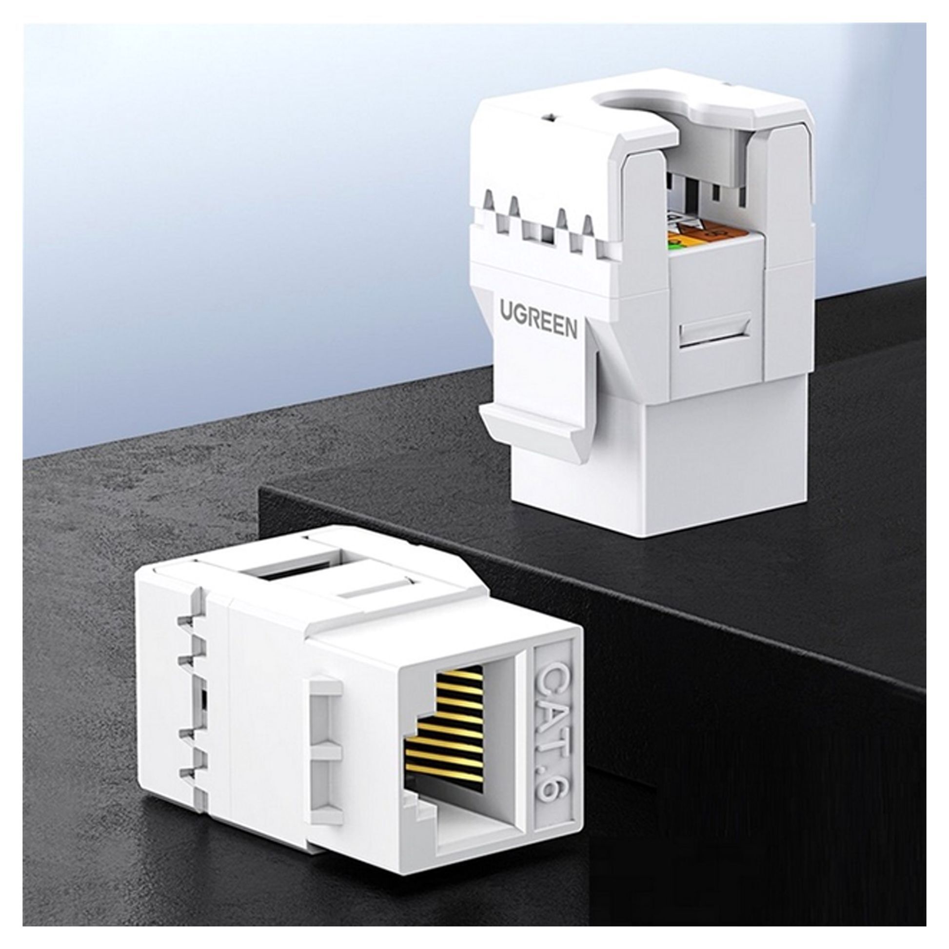 Ugreen Cat6 非屏蔽模組 180° 打線型_NW186-30844