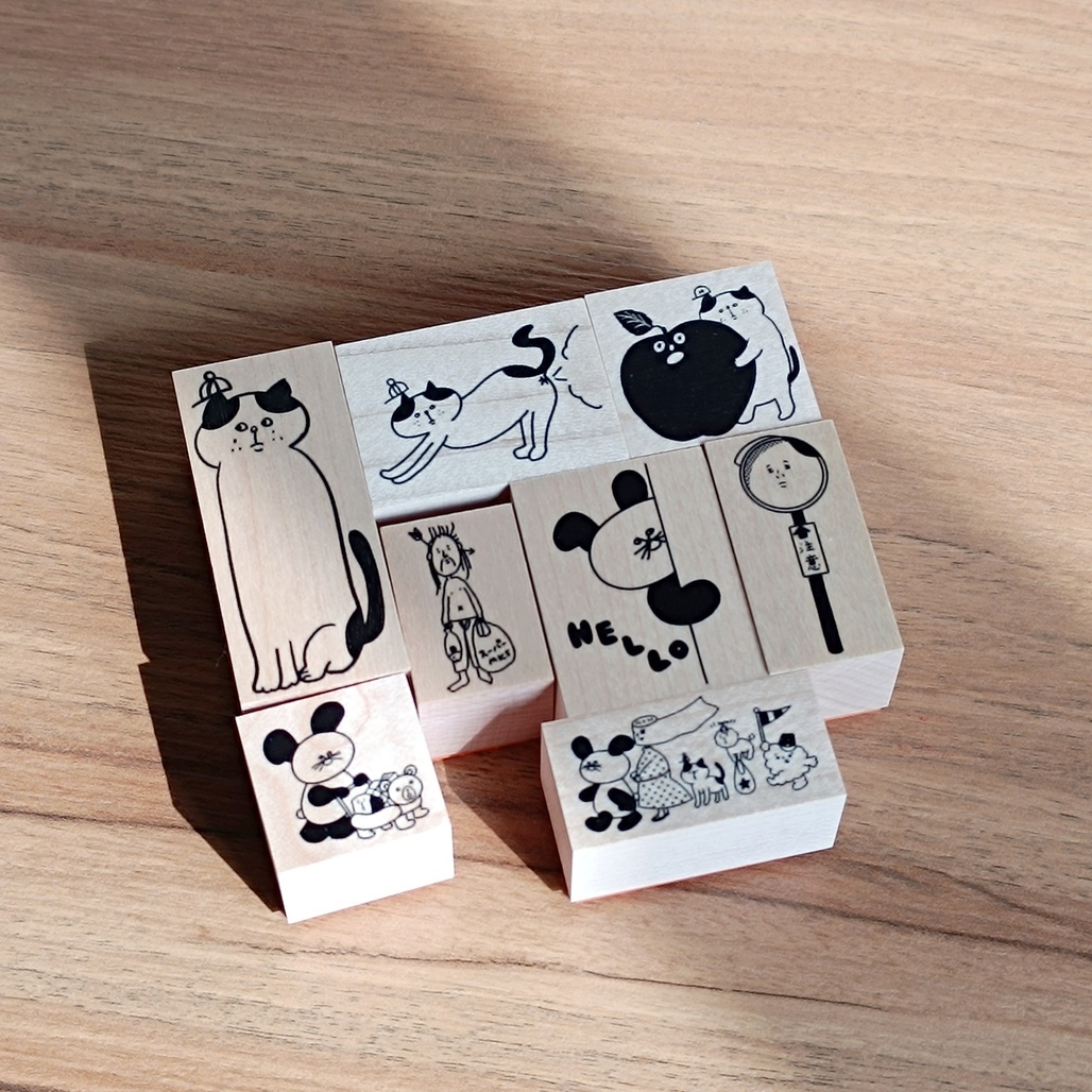 日本hanco makkey+．原創印章 共八款