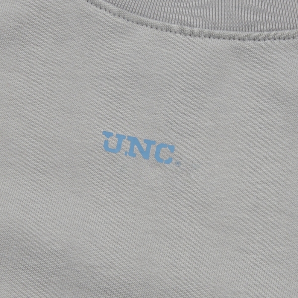 NCAA 大學T 灰湖藍 圓領 拼接 長袖 中性 7455100511