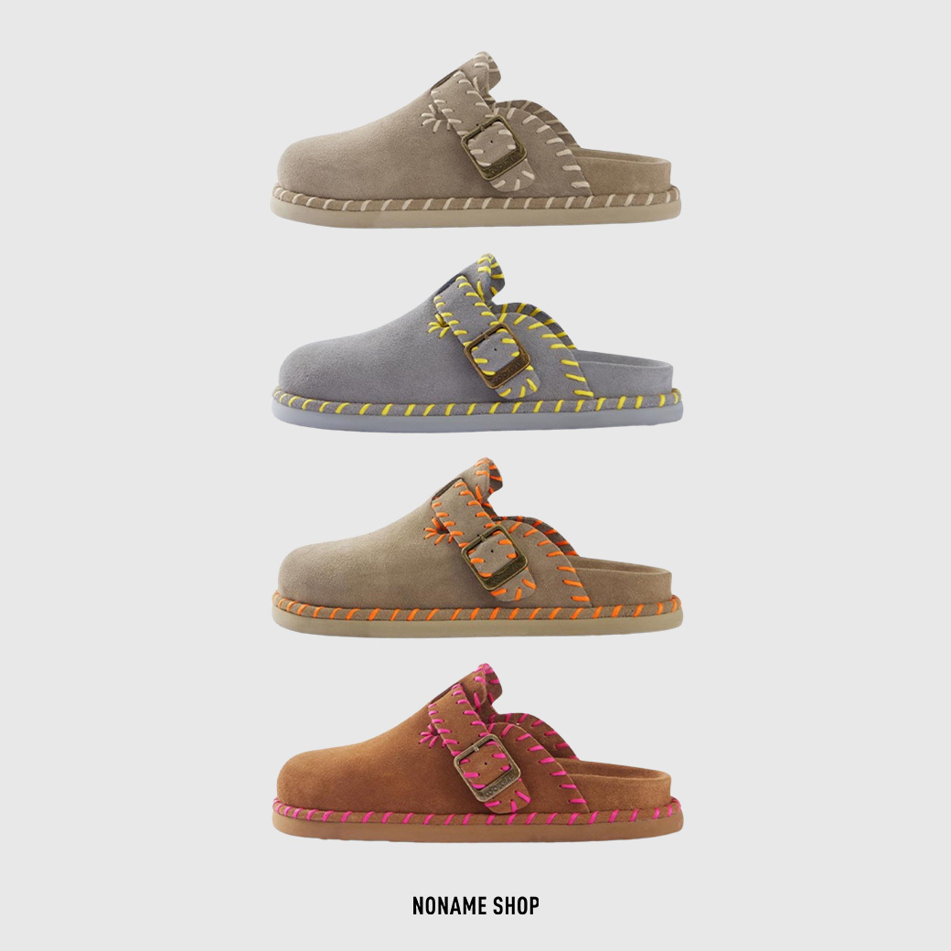 COOL CHAP 西班牙 撞色 縫線 勃肯鞋 懶人鞋 四色 (男/女同款)