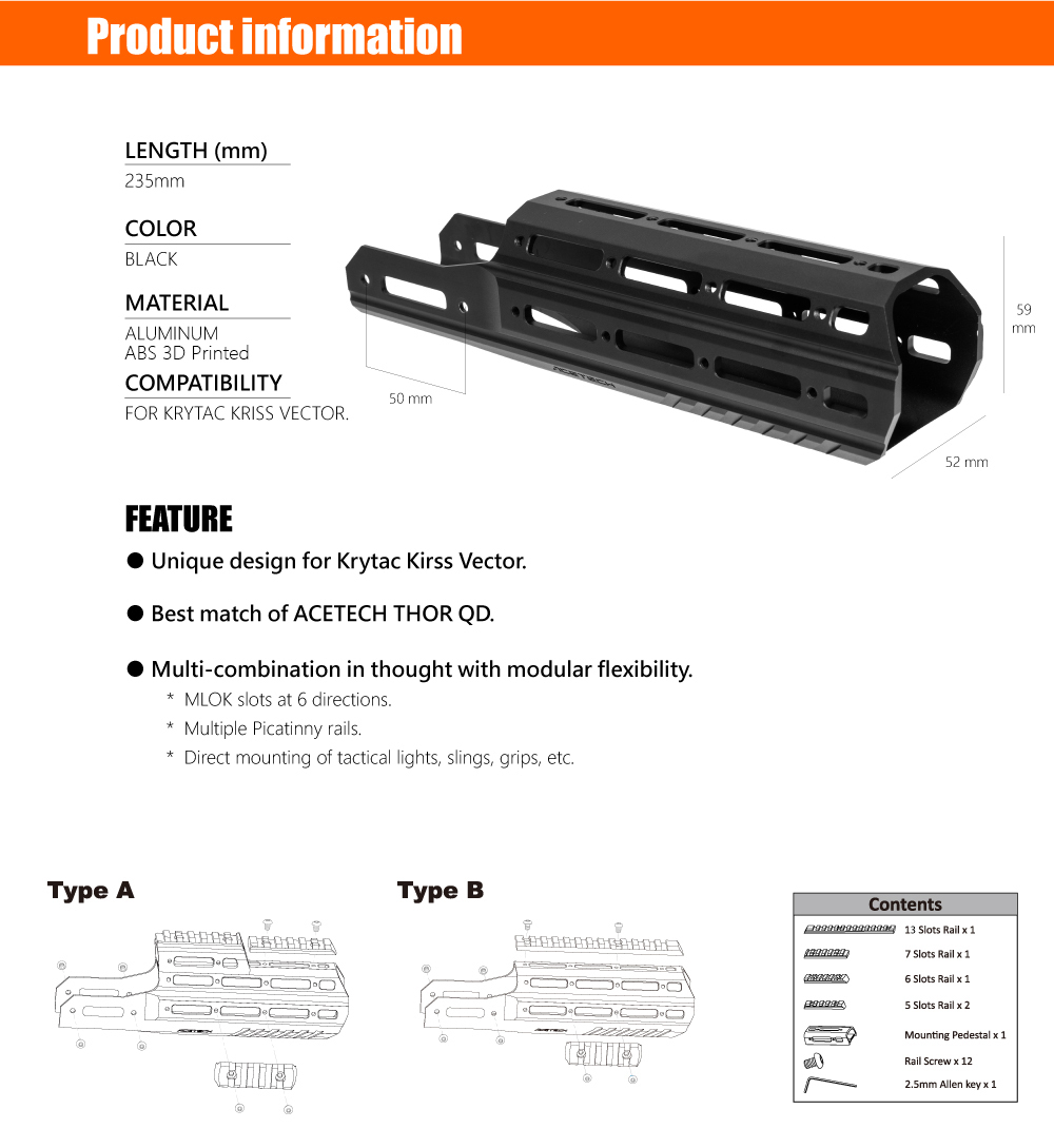 Acetech Vik Handguard