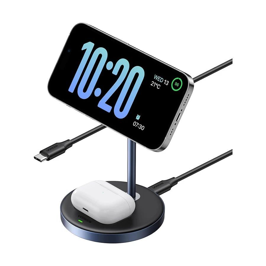 Ugreen 二合一 MagSafe 無線充電器_CD317-90668