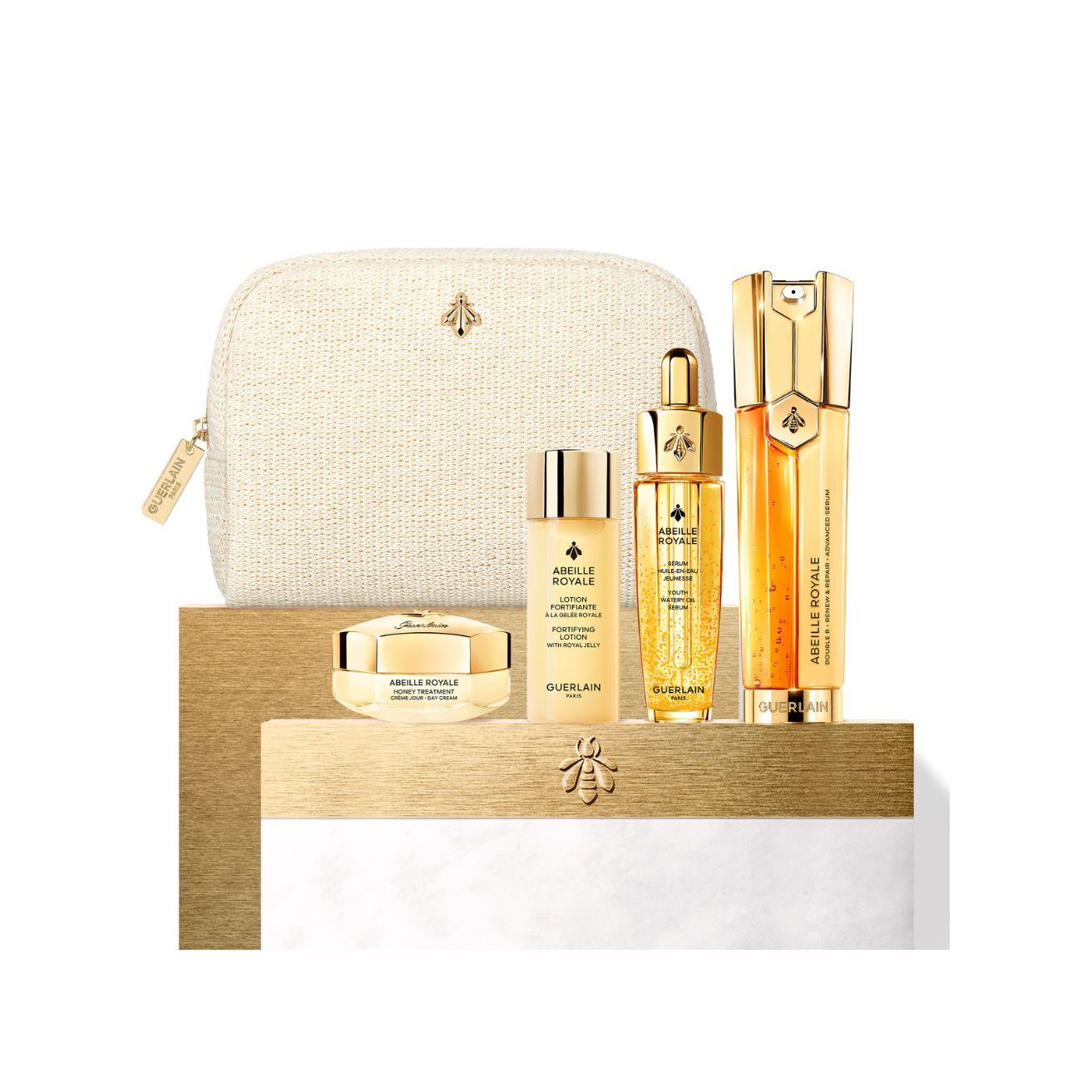 GUERLAIN 殿級蜂皇升級版再生修護雙效精華套裝