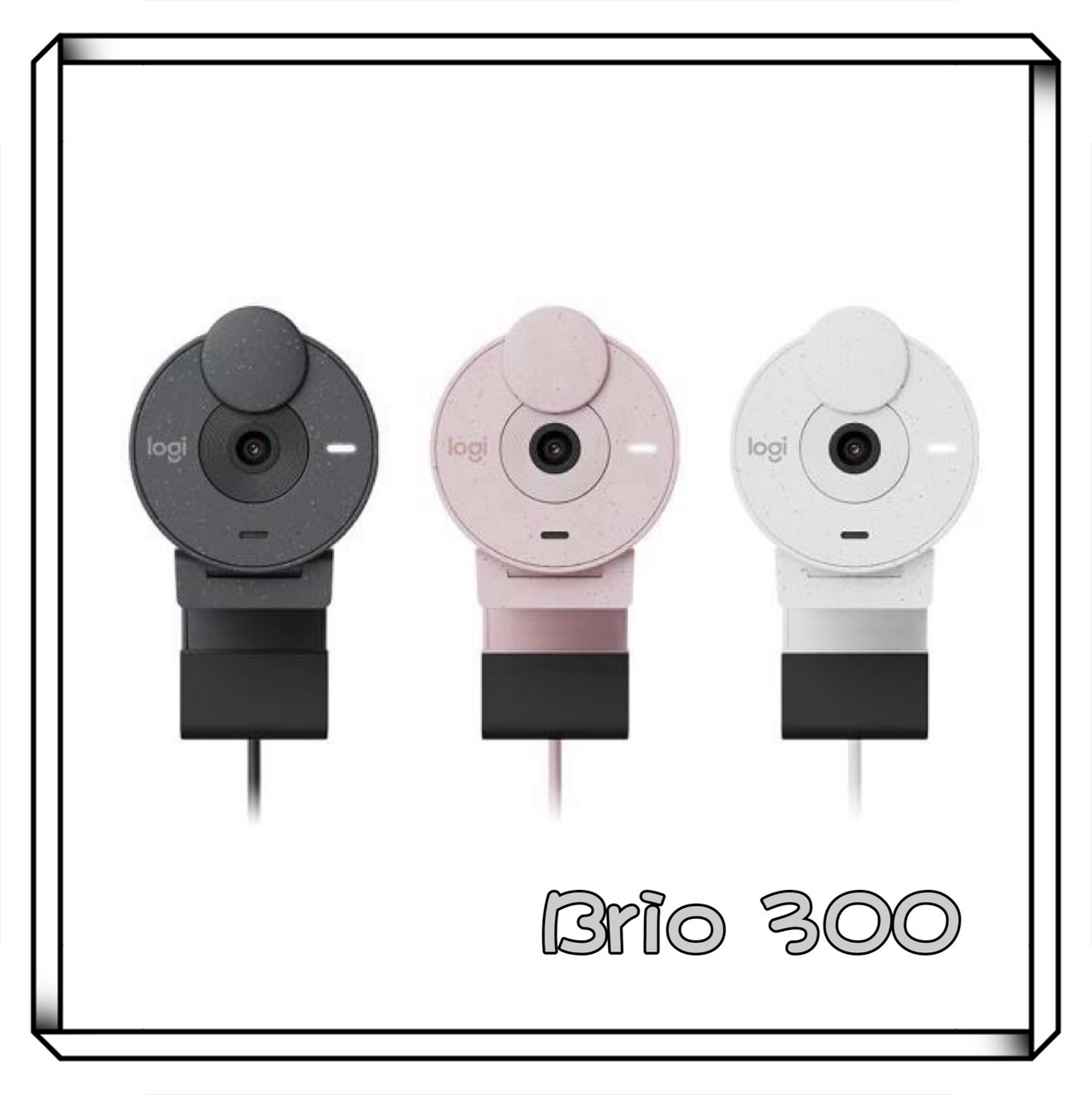 Logitech 羅技 BRIO 300 網路攝影機