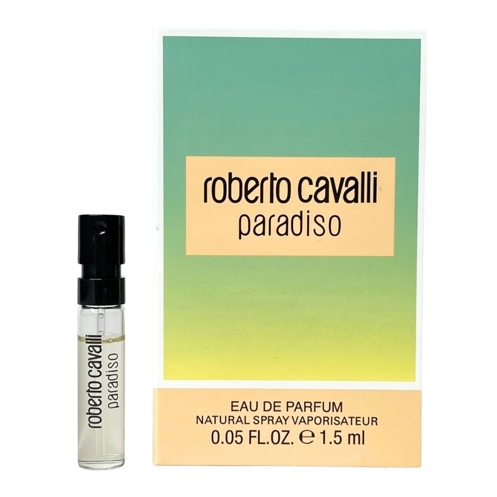 ROBERTO CAVALLI paradiso 天堂女性淡香精 1.5ml 針管