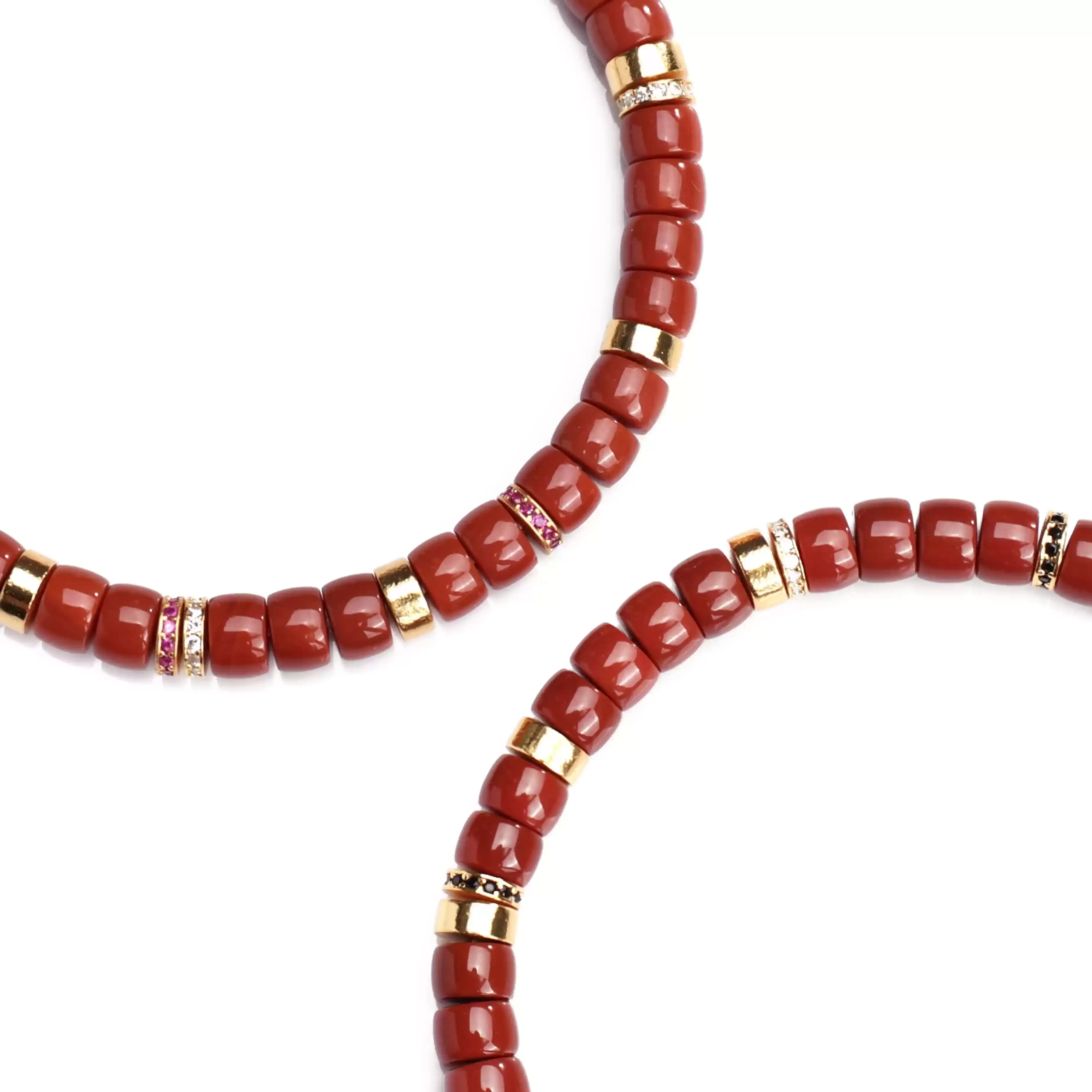 【寶石直切】稀有南紅瑪瑙直切寶石等級水晶手鍊