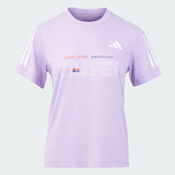 Adidas 愛迪達 Ru Event Ss Tw KE8419 女 T恤 運動上衣 休閒短袖 紫 白 亞版