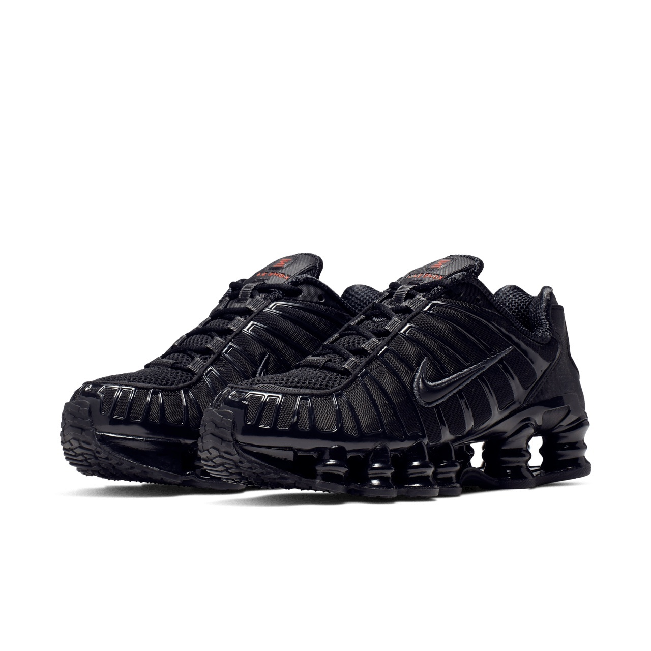 W Nike Shox TL 黑色極限橘配色 AR3566-002